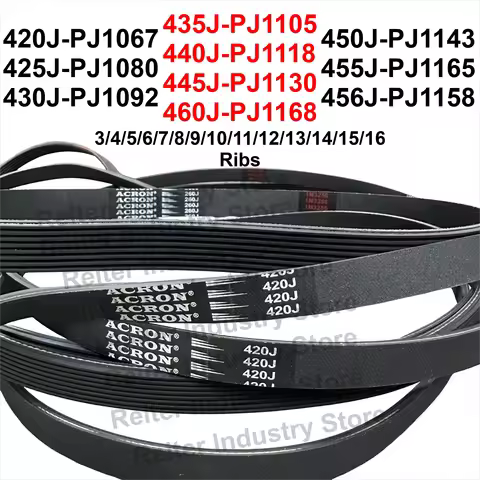 420J Rubber conveyor belt PJ 425J 430J 435J 440J 445J 450J 455J 456J 460J Sports Bike Treadmill Exer