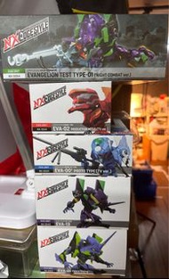 Nxedge eva 初號機 零號機 貮號機