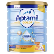 [GWP] Aptamil Gold+ Stage 3 Toddler Growing Up Milk (900g)