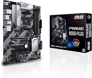 ASUS Prime B550-PLUS AMD AM4 Zen 3 Ryzen 5000 & 3rd Gen Ryzen ATX Motherboard (PCIe 4.0, ECC Memory,