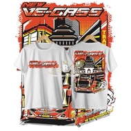 Latest Vegas qq trans children's bus t-shirts 1-11 years