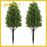 GUSTAVA Artificial Christmas Trees, With Ground Stake Lawn Decorations Christmas Tree Branch,  60cm 