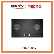 Uno UG 2076TRSV 76cm 2-Burner Glass Hob