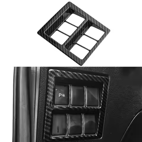 For Toyota Fortuner 2016-2022 Hilux Revo Conquest 2015-2021 LHD Head Light Switch Panel Cover Decora