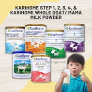 Karihome step 1, 2, 3, 4, & karihome whole goat/ Mama Milk Powder / Susu Bayi / Susu Ibu