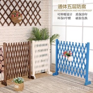 Fence Fence Guardrail Pet Fence Outdoor Wooden Indoor Fence Preservative Wood Retractable Fence Deco