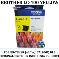 TINTA BROTHER LC-400 INK TINTA ORIGINAL BROTHER (YELLOW)