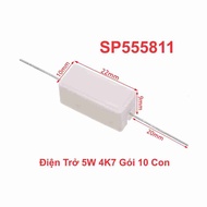 5W 4K7 Resistor Pack of 10