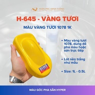 HYPER yellow motorbike paint (Code H-645) - 1 Liter