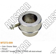 Motosikal Yamaha TT-R90 / TT-R90E Penutup Muffler Paip Ekzos Ubahsuai