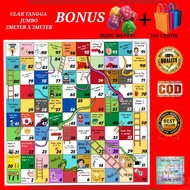 JUMBO SNAKES AND LADDERS FREE DICE FLANNEL PILLOW