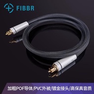 FIBBR光纖Spdif音頻線 數字功放發燒級方口同軸連接HIFI音響5.1