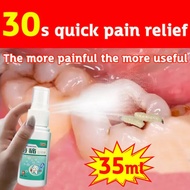 【3 Seconds Pain Relief】Toothache Spray 35ml Fast Pain Relief Plant Extracts Hormone Free Wisdom Toot