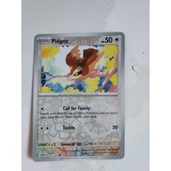 Pokemon 151 pidgey card