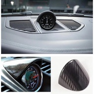 Fit For Porsche 911 992 Turbo S 2020-2023 Carbon Fiber Dashboard Gauge Pod Cover Trim Car Interior