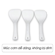 Plastic rice scoop, chumdecor NB88 PG06 non-stick rice spoon