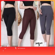 3pcs Leggings 7/8 Adult Women Long - Pants Long Leggings Women Leggings Adult Plain Leggings