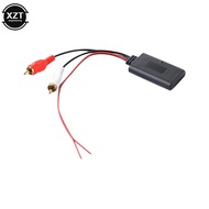 Car Universal 2RCA Lotus Male Bluetooth Audio Cable RCA Bluetooth AUX Audio Cable