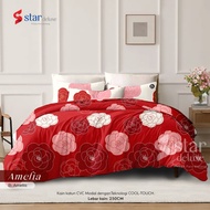 sprei star 160x200 180x200 120x200 90x200 120x200 motif lovely rabbit - 120x200 tinggi 40