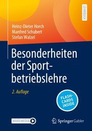 Besonderheiten der Sportbetriebslehre Heinz-Dieter Horch