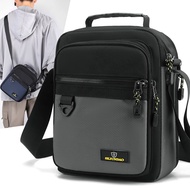 4 Colors Nylon Waterproof Big Capacity Outdoor Sports Big Capacity Men Sling Shoulder Bag Crossbody 