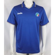 1970 1990 Italy Home Fans Football Shirt Men Tops Jersey Retro Shirt