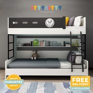 (Free Installation) Dreamy Children's Bunk bed Series 2/bed frame/staircase/wardrobe/ladder/double decker bed