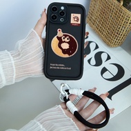 HP New Lanyard Donut Texture Embroidery Case Infinix Smart 9 8 Hot 50I 40I Hot 50 Pro Plus Rs4 Note 
