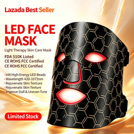 FDA 510K Cleared LED Light Therapy Face Mask 7 Colors Photon Red Infrared Facial Mask Home Use LED P