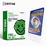 120pcs BERYFAM Card Sleeves 63.5x88 mm card sleeve Trading Card Sleeves Pokemon MTG Blueberry Series