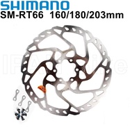 [ขาย] Original Shimano DEORE SLX SM RT66เบรคโรเตอร์6 Bolt MTB จักรยาน Disc SM RT66จักรยานเบรคโรเตอร์ M670 M675 M7000เบรค160มม.