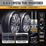 [Ready Stock] Tyre Brightener / Tyre Shine Spray / Tyre Wax Foam Spray / Tire Shine 580ML[SG]
