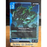 Noin’s Aries (GD01 English / Japanese 7 R Green) Gundam Card Game [Unit]