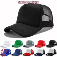 SNOWOY1OY2H Snapback Hats, Mesh Solid Color Baseball Cap, Breathable Adjustable Trucker Cap