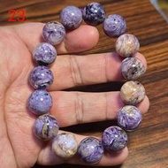 紫龍晶 手鍊 手環 手珠 14mm+ 天然❤水晶玉石特賣#C389-10