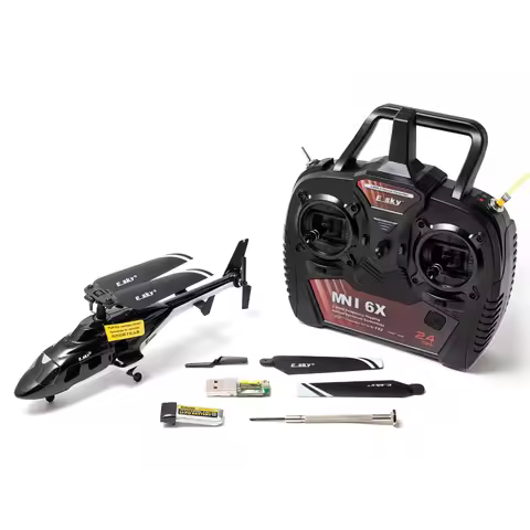 ESKY 150 BL MINI Scale 6 Flight Controller Altitude Hold Flybarless RC Helicopter RTF VS K110S