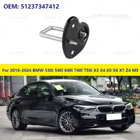 For 2016-2024 530i 540i 640i 740i 750i X3 X4 X5 X6 X7 Z4 M5 BMW Hood Lock Latch Upper Safety Catch 5