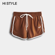 HI STYLE - Women Short Jogger  - Brown - FVG510441/ Seluar Pendek Jogger Perempuan - Coklat