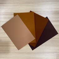 Hard Felt/Korean Felt/Toy Felt 1.2mm thickness Premium Quality Made in Korea - Set B (Light Brown to