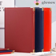 GLENES A4 Agreement Folder, Protective No Inserts Certificate Diploma Cover, Premium Reinforced Edge
