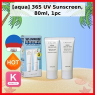 [aqua] 365 UV Sunscreen, 80ml, 1pc / Korean Sunscreen / Broad-Spectrum Protection / 100% Genuine by 