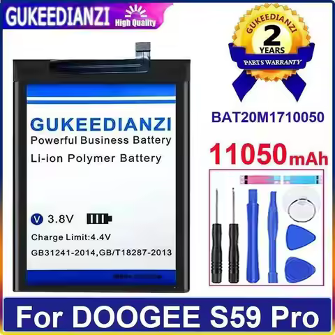 High Capacity For Doogee S59 Pro Long-Lasting Performance 11050Mah BAT20M1710050 Mobile Phone Batter