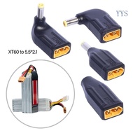 YYS Lightweight XT60 to DC5525 Connector Head Efficient Charging and Power Transfer