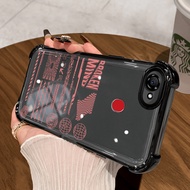 Casing Hp untuk OPPO F7 Case Casing Icon pattern Silicone Softcase HP Kesing four corners Anti Drop