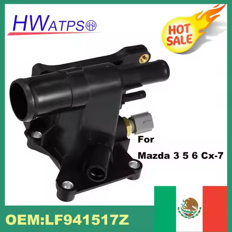Cooling Thermostat Interface Water Outlet Sensor For Mazda 3 5 6 CX7 2.0L 2.3L 2.5L LF94-1517Z LF941