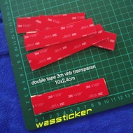 Double tape transparent VHB3m