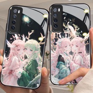 DMY case beauty huawei nova11 nova3 y9 nova8 nova9 nova7 i y7 y7a nova10 nova3i e nova7 nova5i nova2 I nova4 pro se prime 2019 lite tempered glass case