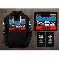 Black ktm GO pro motorcycle jacket