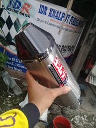 Knalpot racing Yoshimura USA Titan bonus braket klam