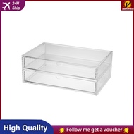 [48H Shipping] MUJI MUJI Acrylic Box Two-tier Drawer Storage Box 3B5R